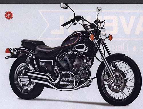 Чопперята. Чопперы и круизеры с объемом двигателя 400 см3. YAMAHA XV400 Virago.